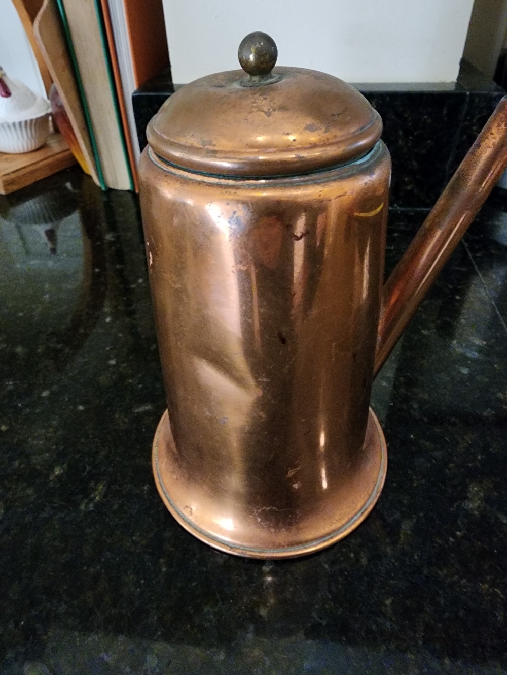 Copper Coffee And Tea Pot - Picture 4 of 6